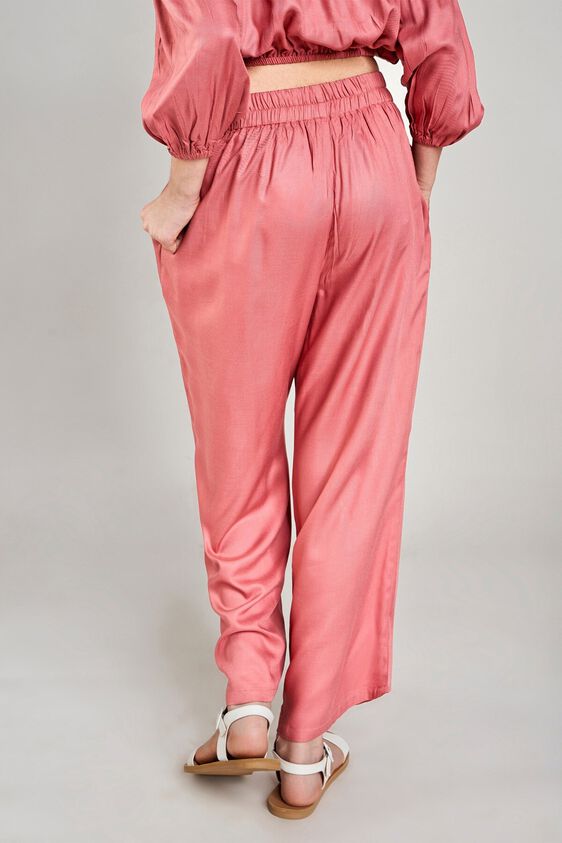 8 - Coral Solid Cropped Co-Ordinate  Set, image 8