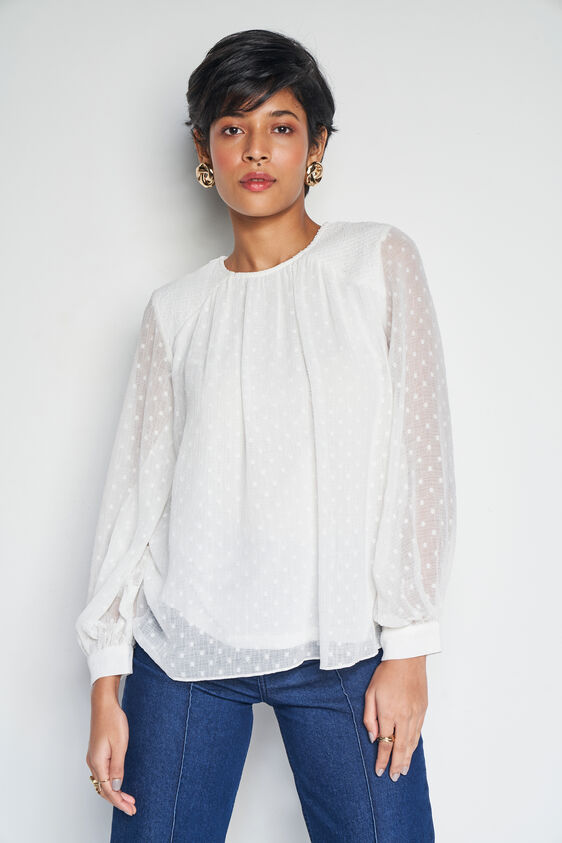 White Dreams Top, White, image 3