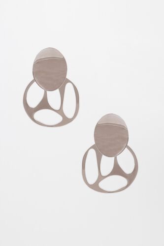 Silver Plated Drop Earring, , image 1