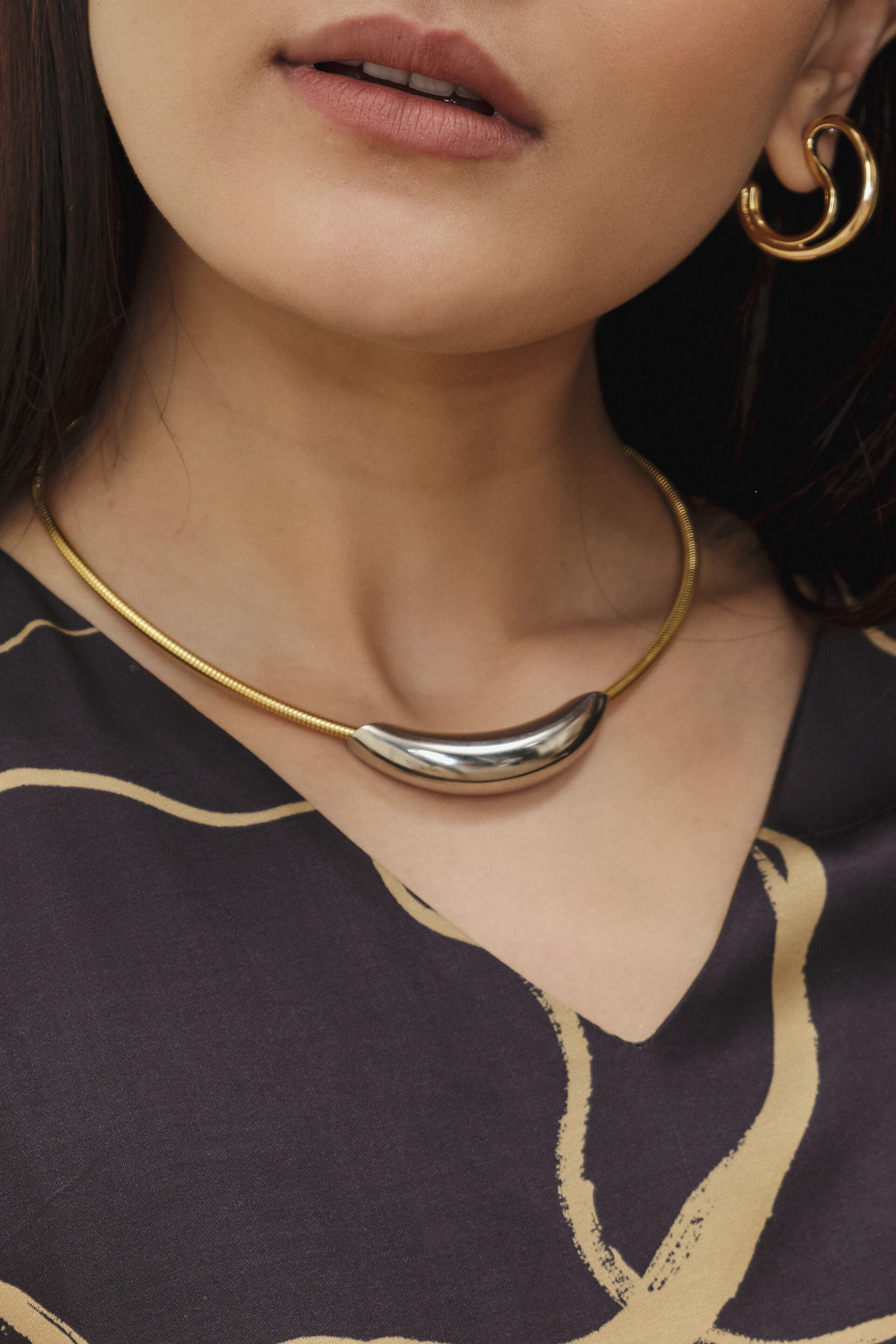 Orla Dual Tone Necklace, , image 3