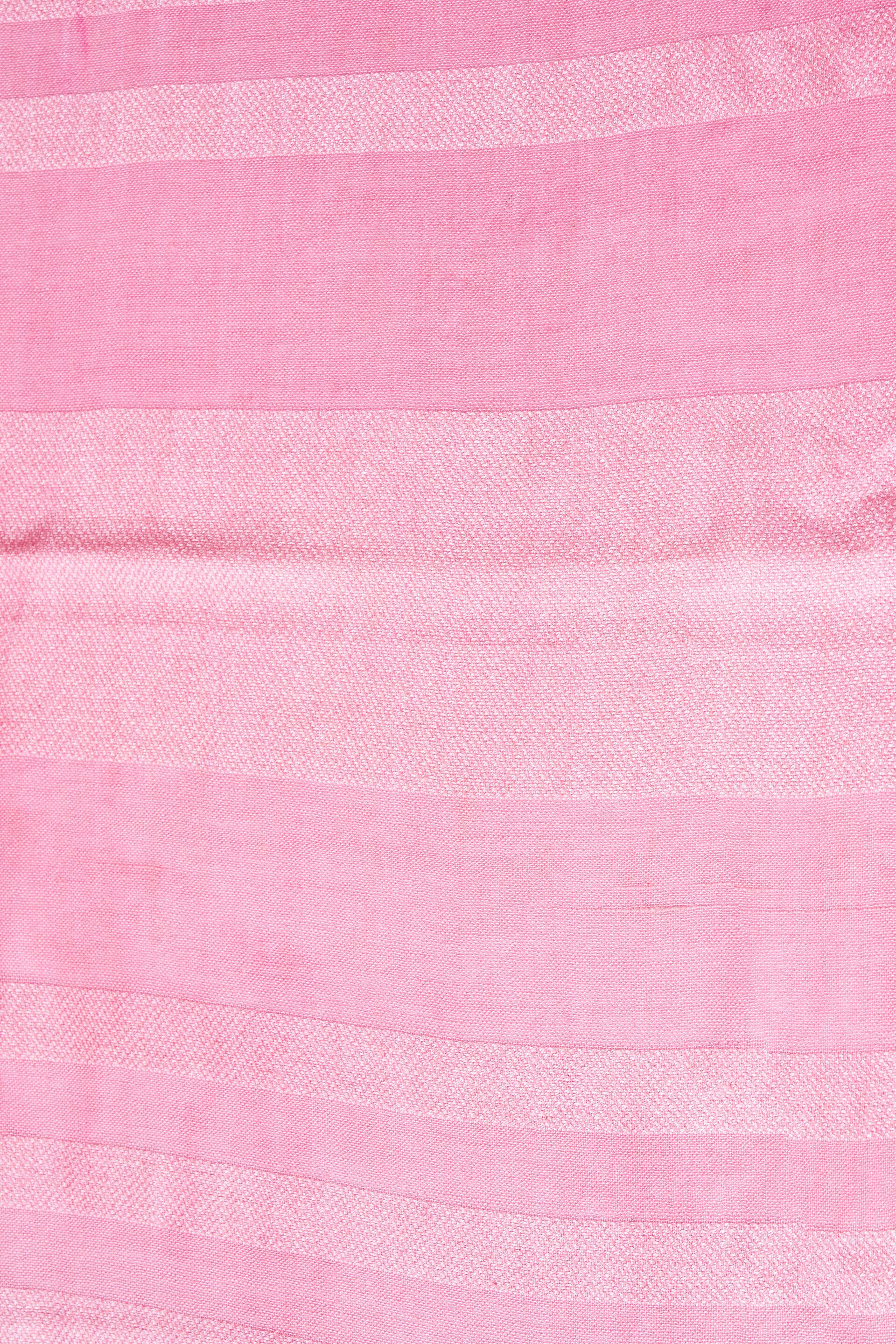 Pink Viscose Scarf, , image 2
