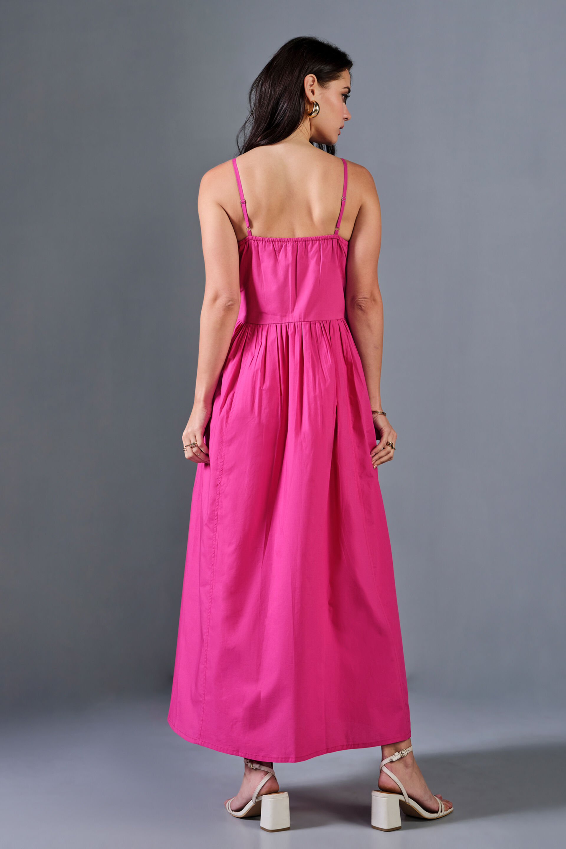 Sweet Nothings Cotton Dress, Pink, image 5