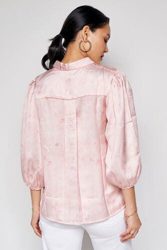 Lucky Star Shirt Style Top, Pink, image 7