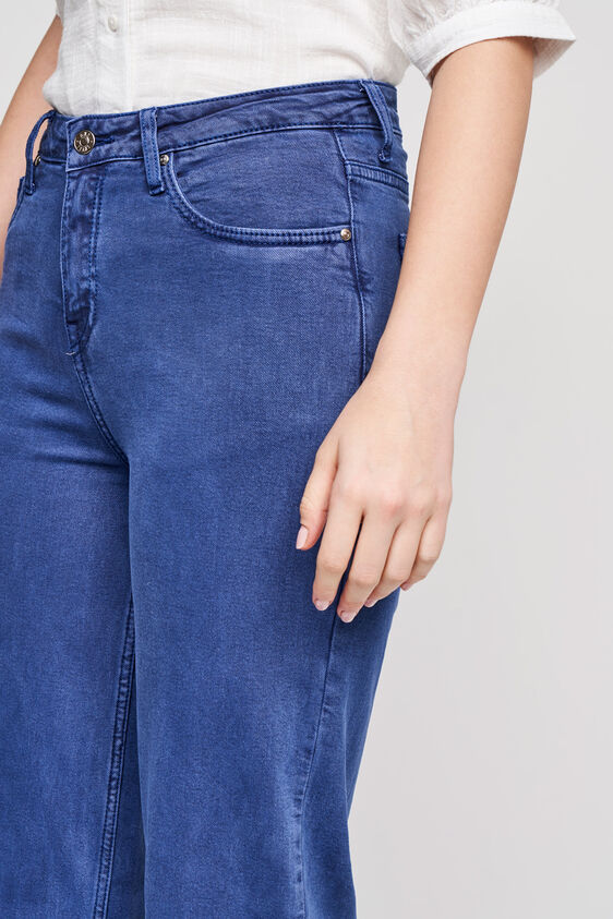 Solid Flared Bottom, Blue, image 5