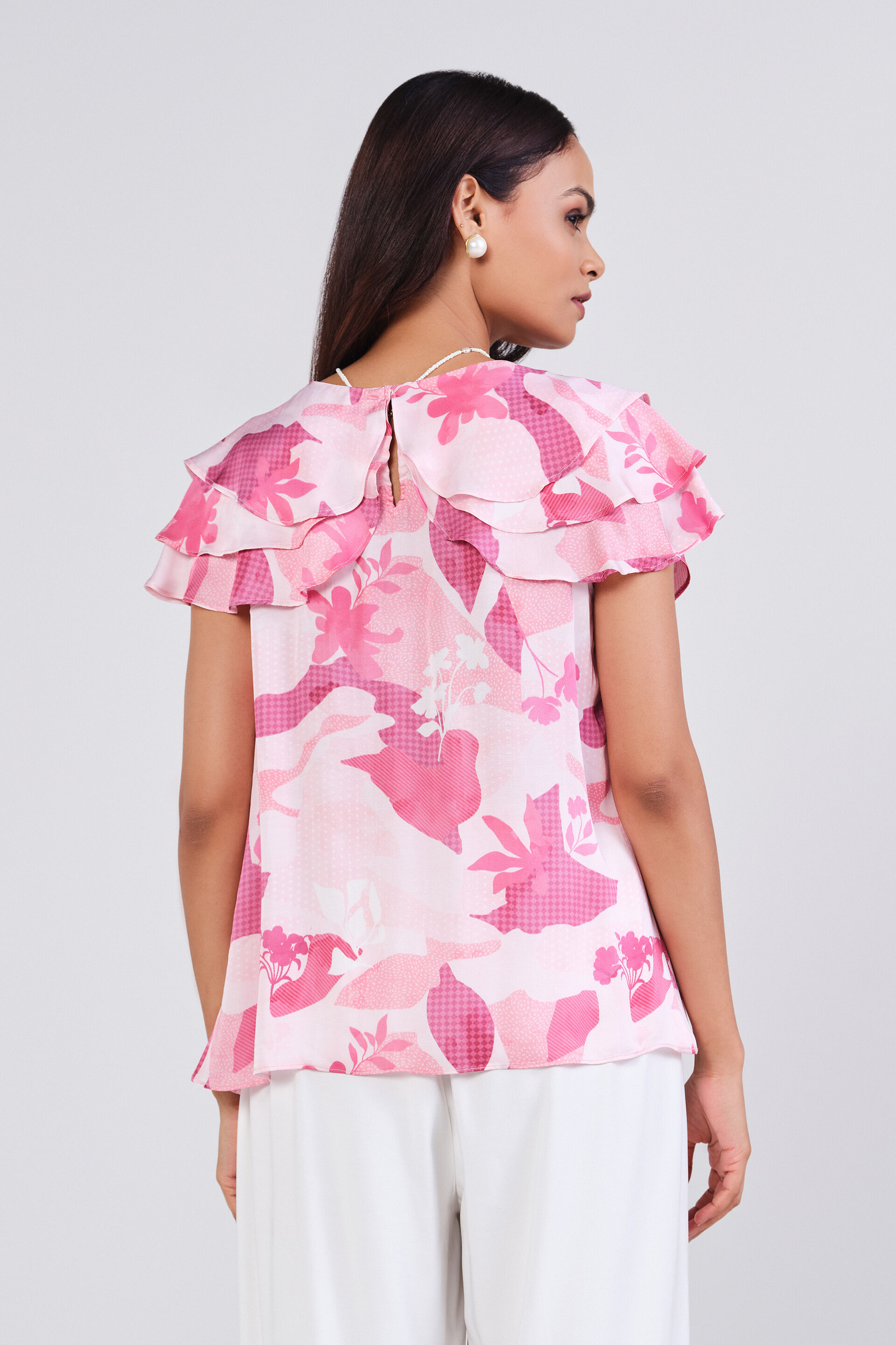 Roseaura Top, Pink, image 5