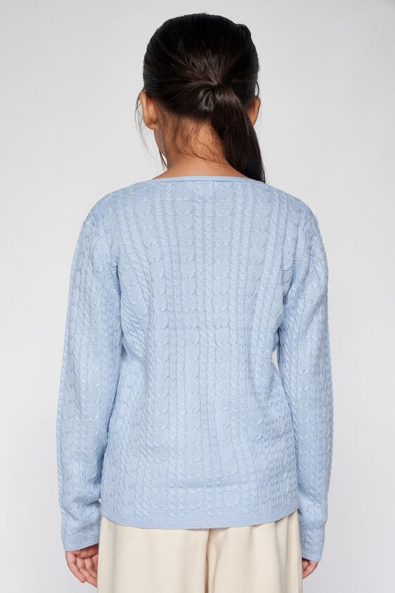 5 - Powder Blue Solid Straight Top, image 5