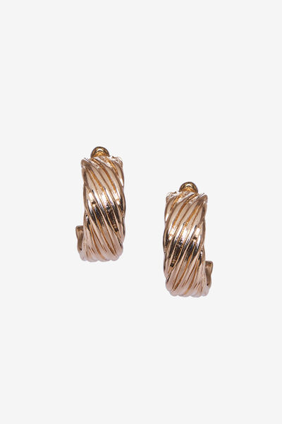 Ripple Play Hoop Earrings