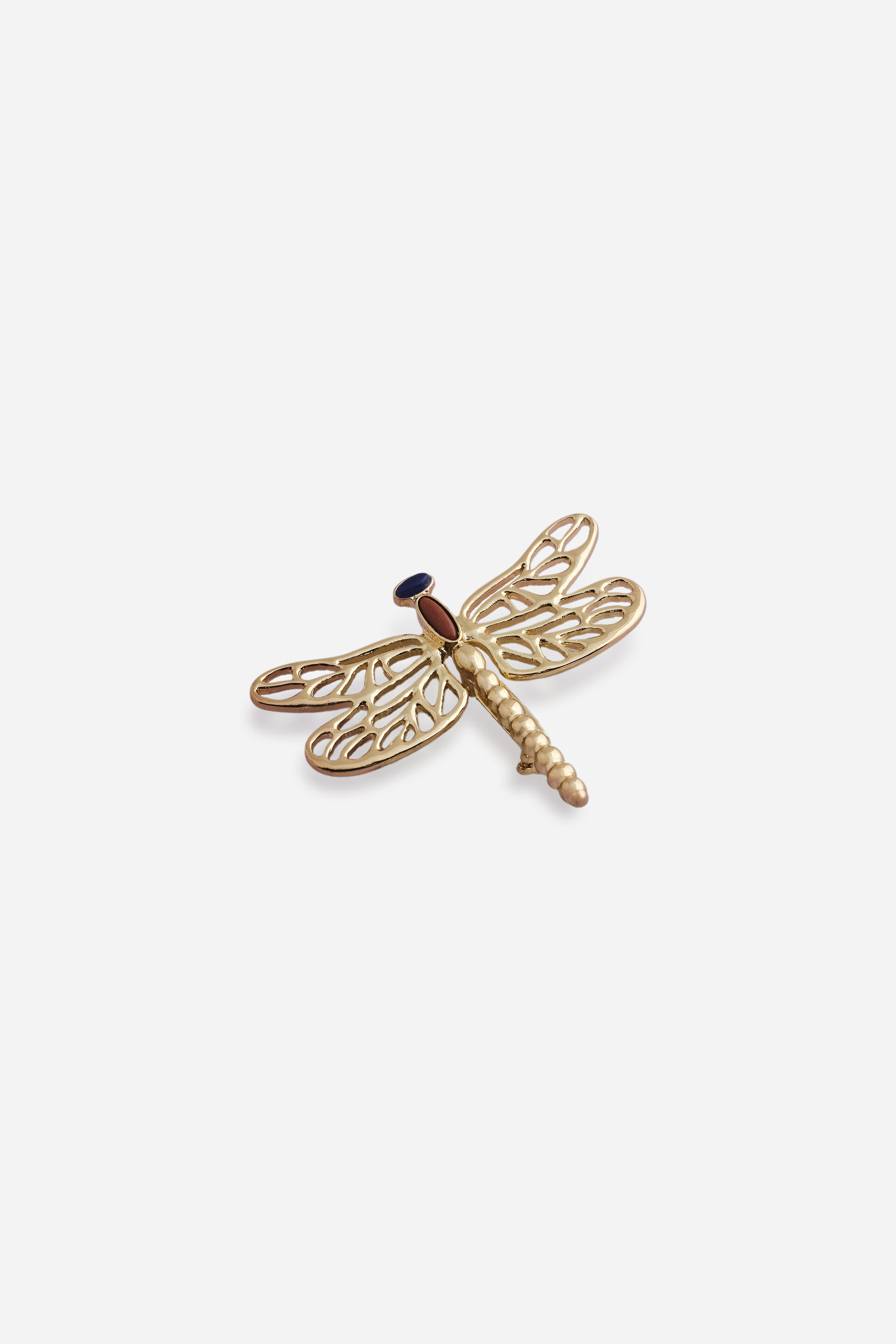 Gold Dragonfly Brooch, , image 1