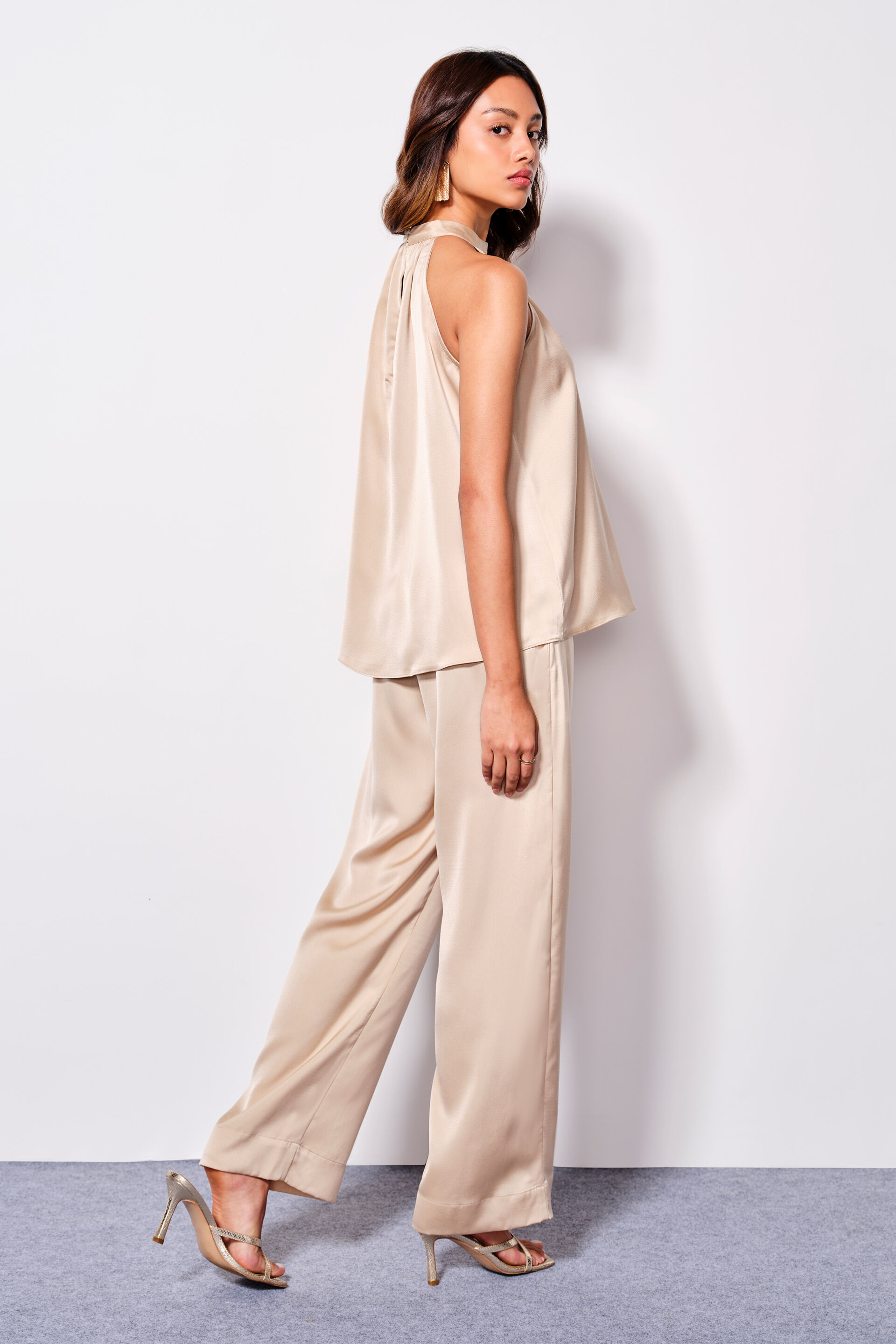 Golden Glow Co-ord Set, Gold, image 8