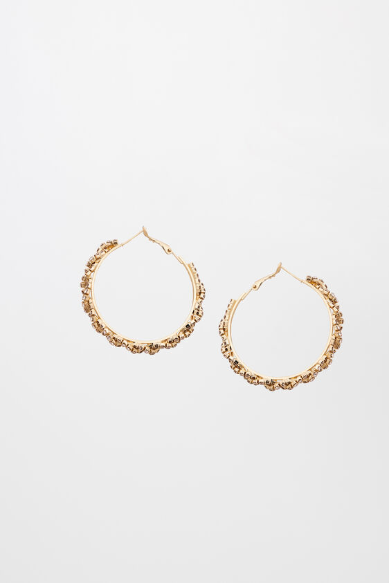 Gold Metal Earring, , image 1