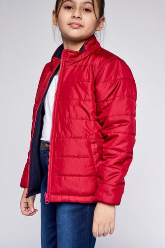 4 - Red Solid Straight Jacket, image 4