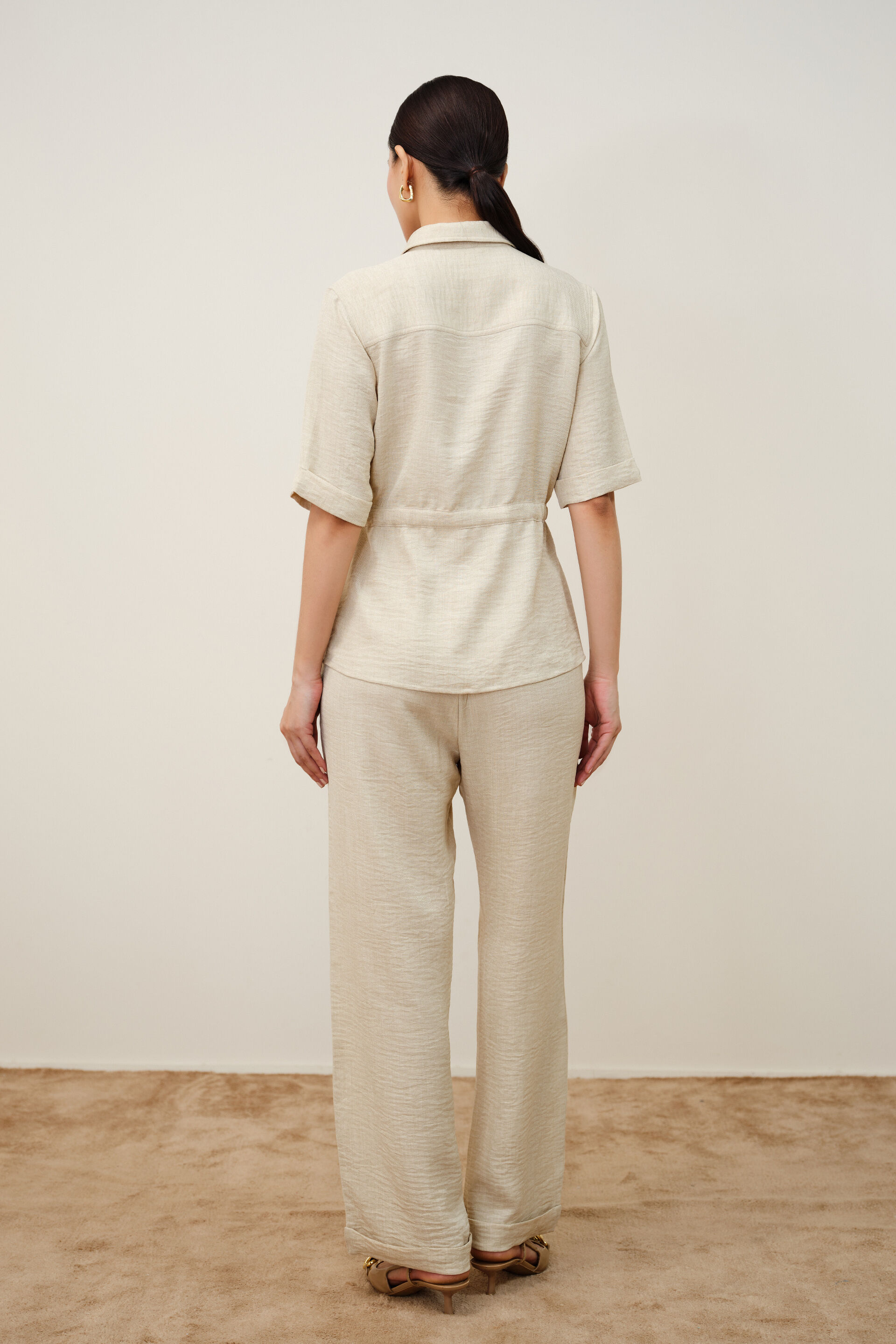 Elin Ecru Shirt, Cream, image 6