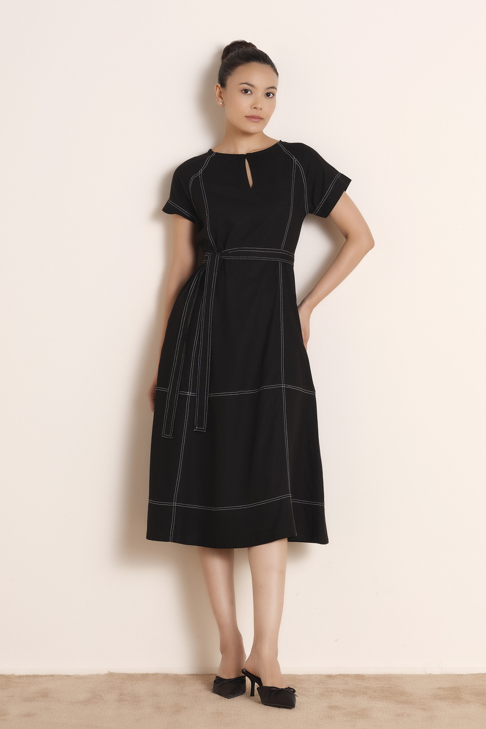 The Classic Black Dress, Black, image 2