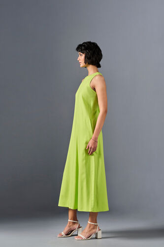 Summer Sway Viscose Blend Tent Dress, Green, image 5