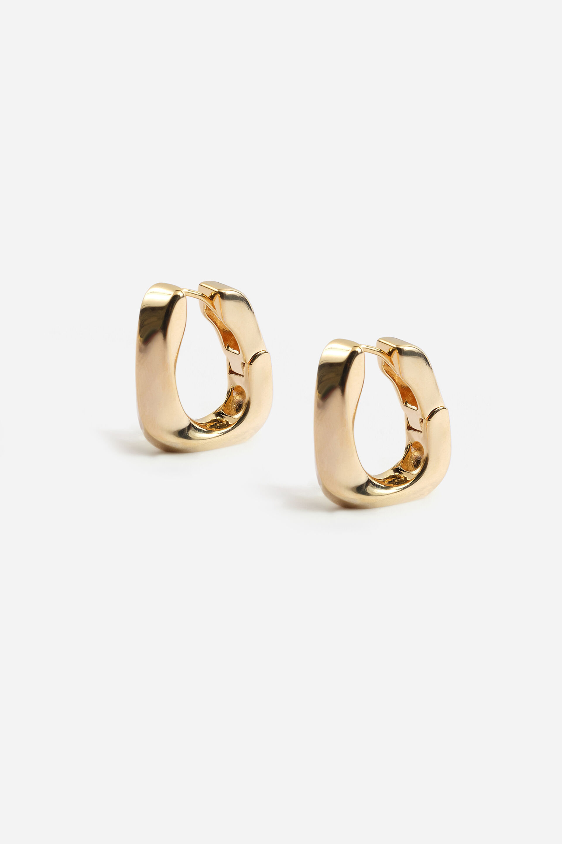 Geometric Hoop Earrings, , image 2