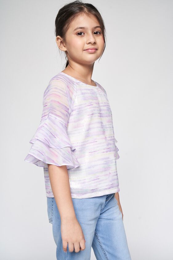 1 - Multi Color Abstract Straight Top, image 1