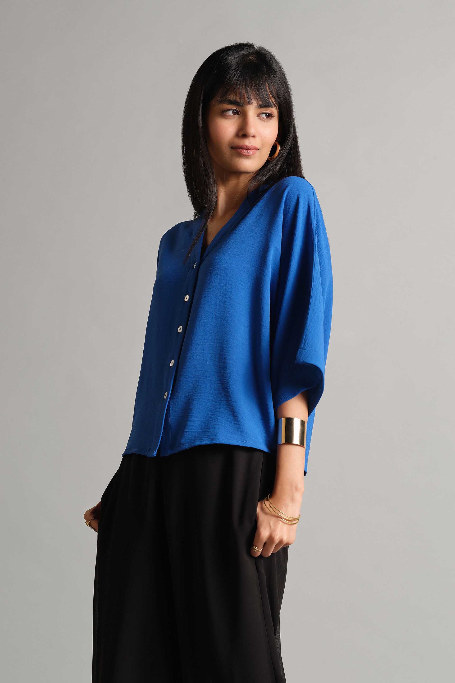 Blue Vibe Top, Blue, image 4