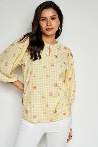 Sunshine Blouse, Yellow, image 2