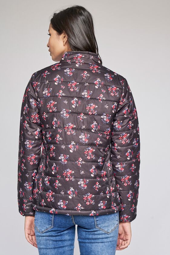 5 - Black Floral Straight Jacket, image 5