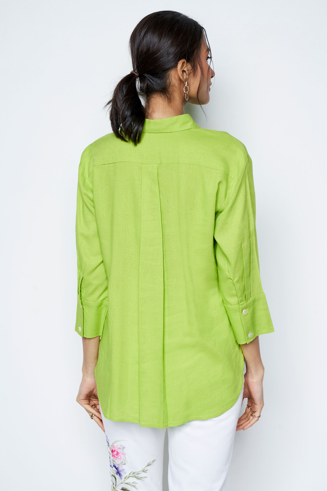 Sublime Loose Fit Top, Green, image 6