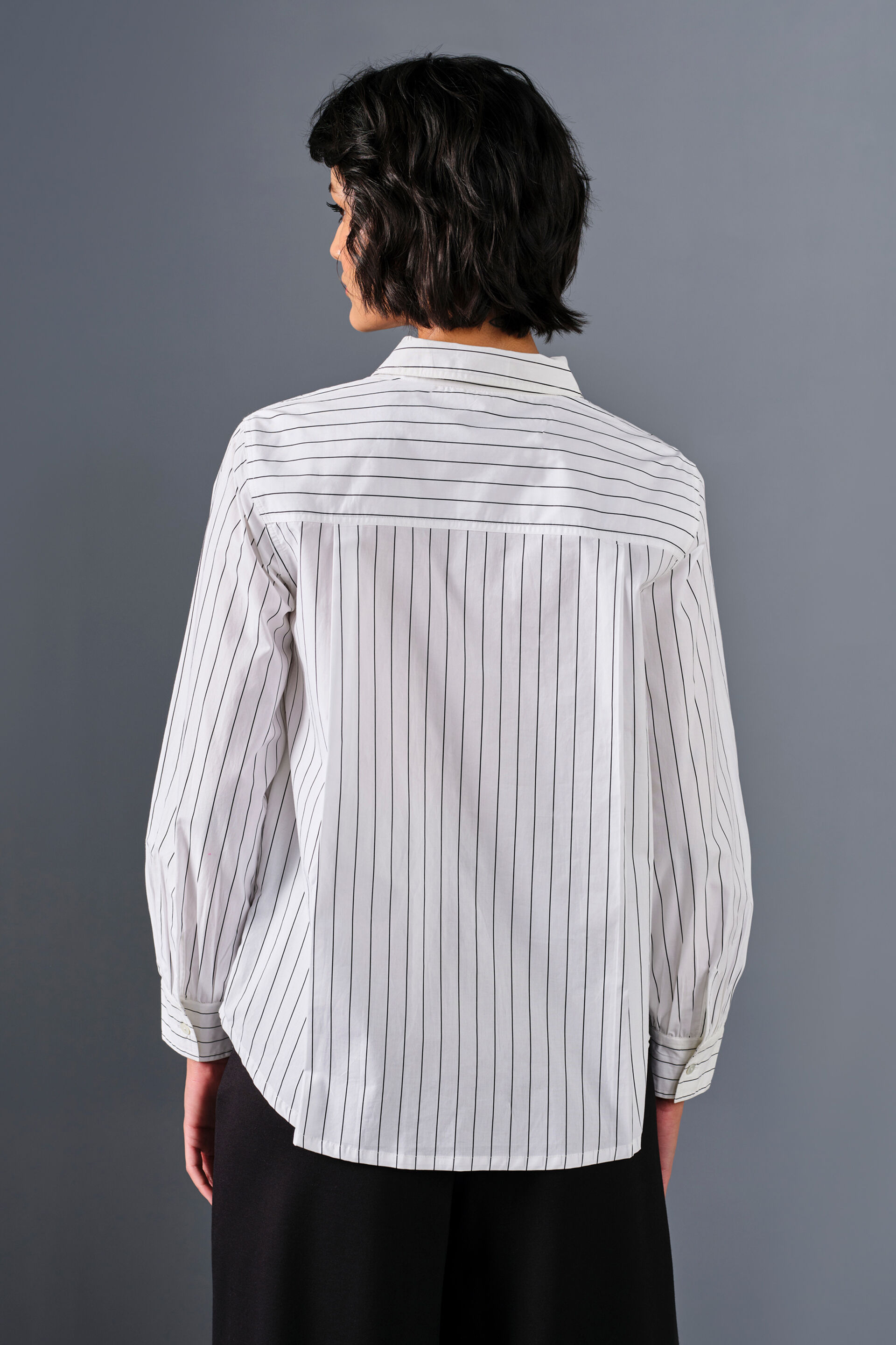 Corp-Core Cotton Shirt, White, image 7