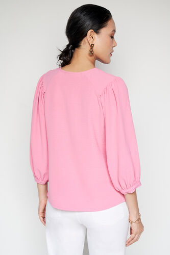Blushing Shift Top, Pink, image 4