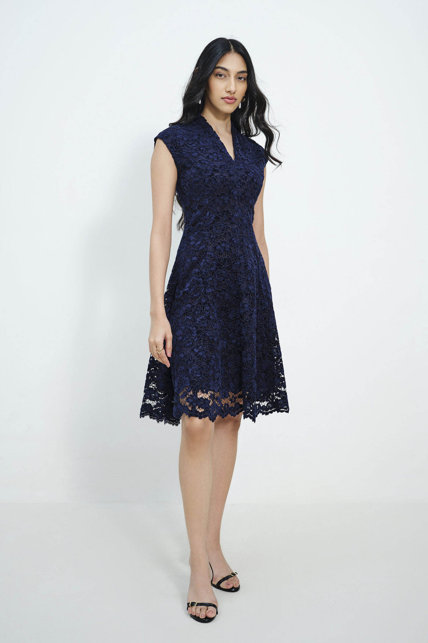 Blue Garden Lace Dress Blue Garden Lace Dress