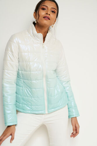 Mint Self Design Straight Jacket, Mint, image 5
