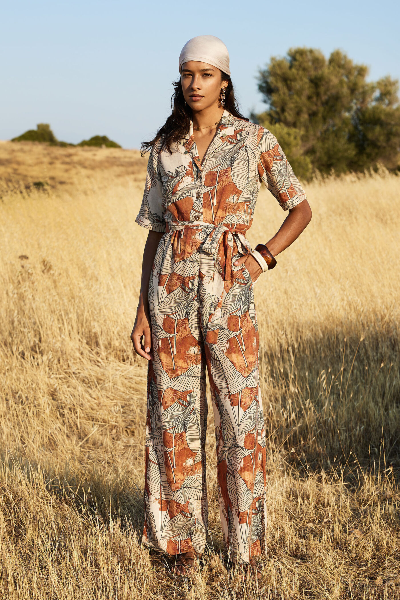 Sienna Printed Jumpsuit