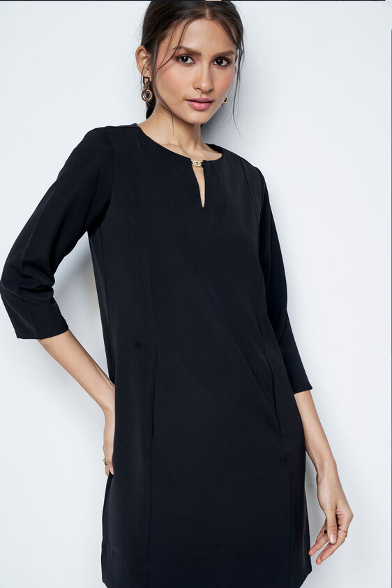 Work Buddy Straight Dress, Black, image 5