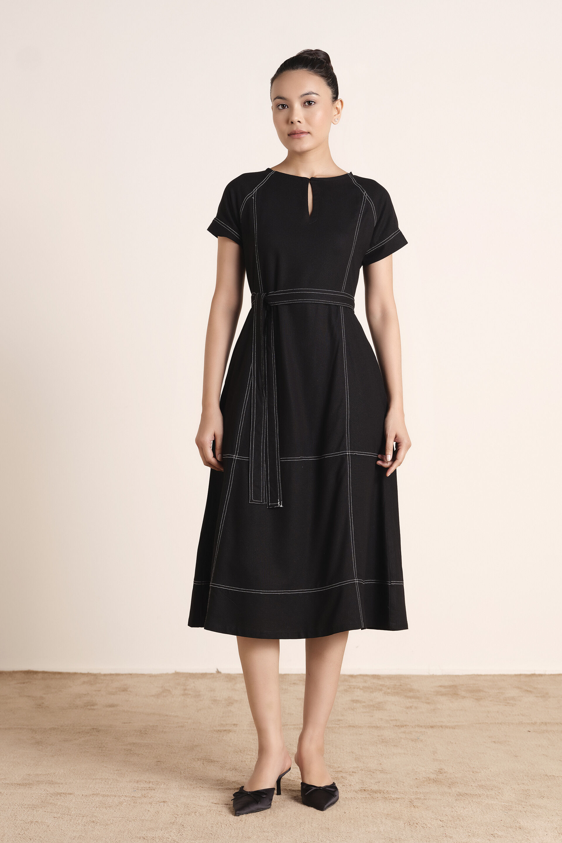 The Classic Black Dress, Black, image 1