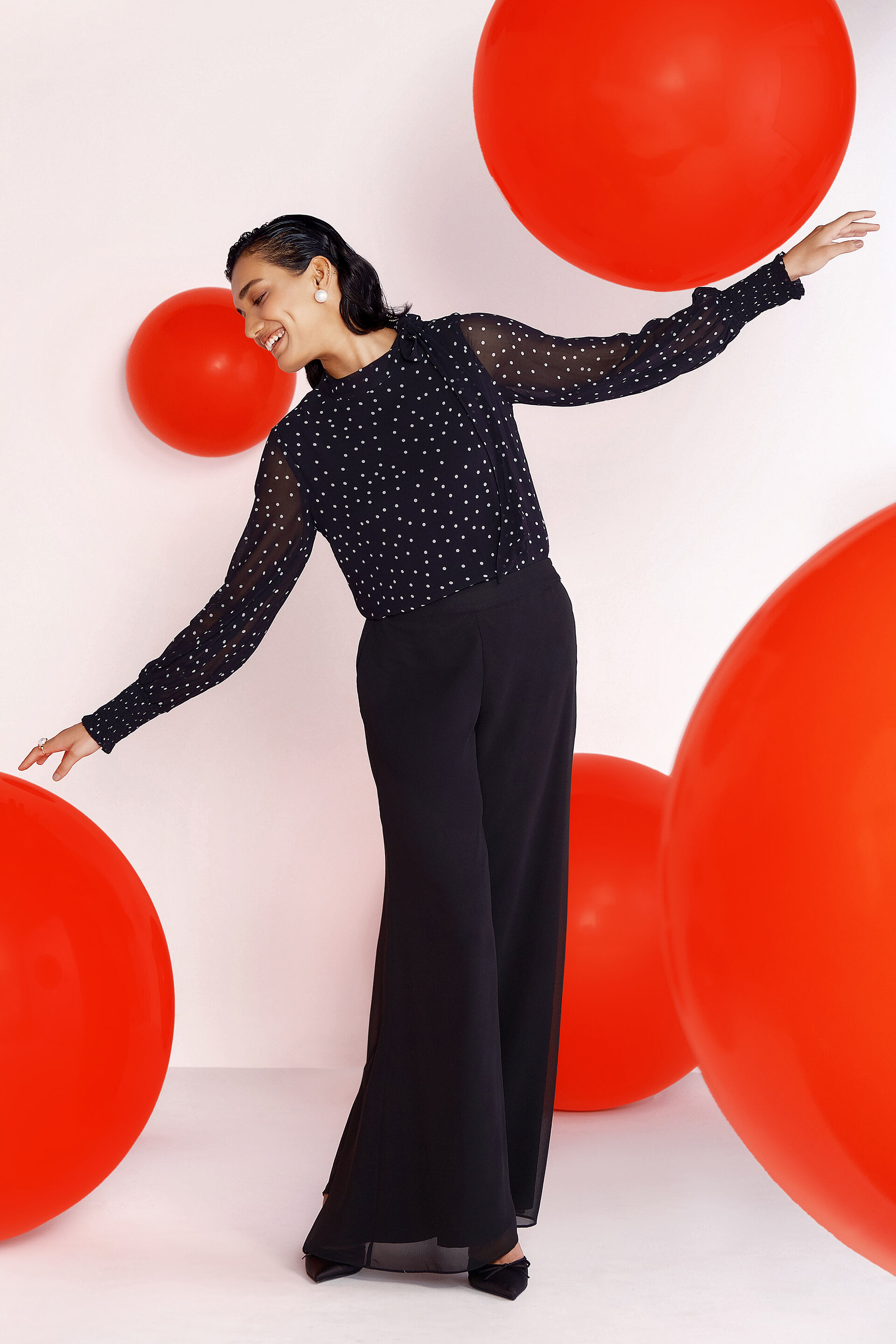 Annarose Top, Black, image 4