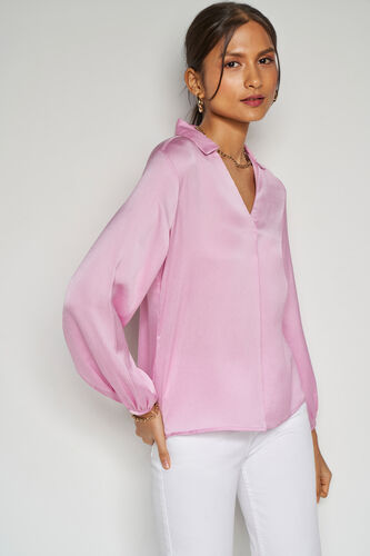 Sloane Solid Top, Pink, image 6