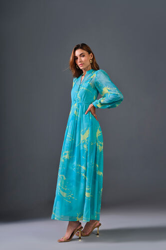 Calm Hues Dress, Turquoise, image 2
