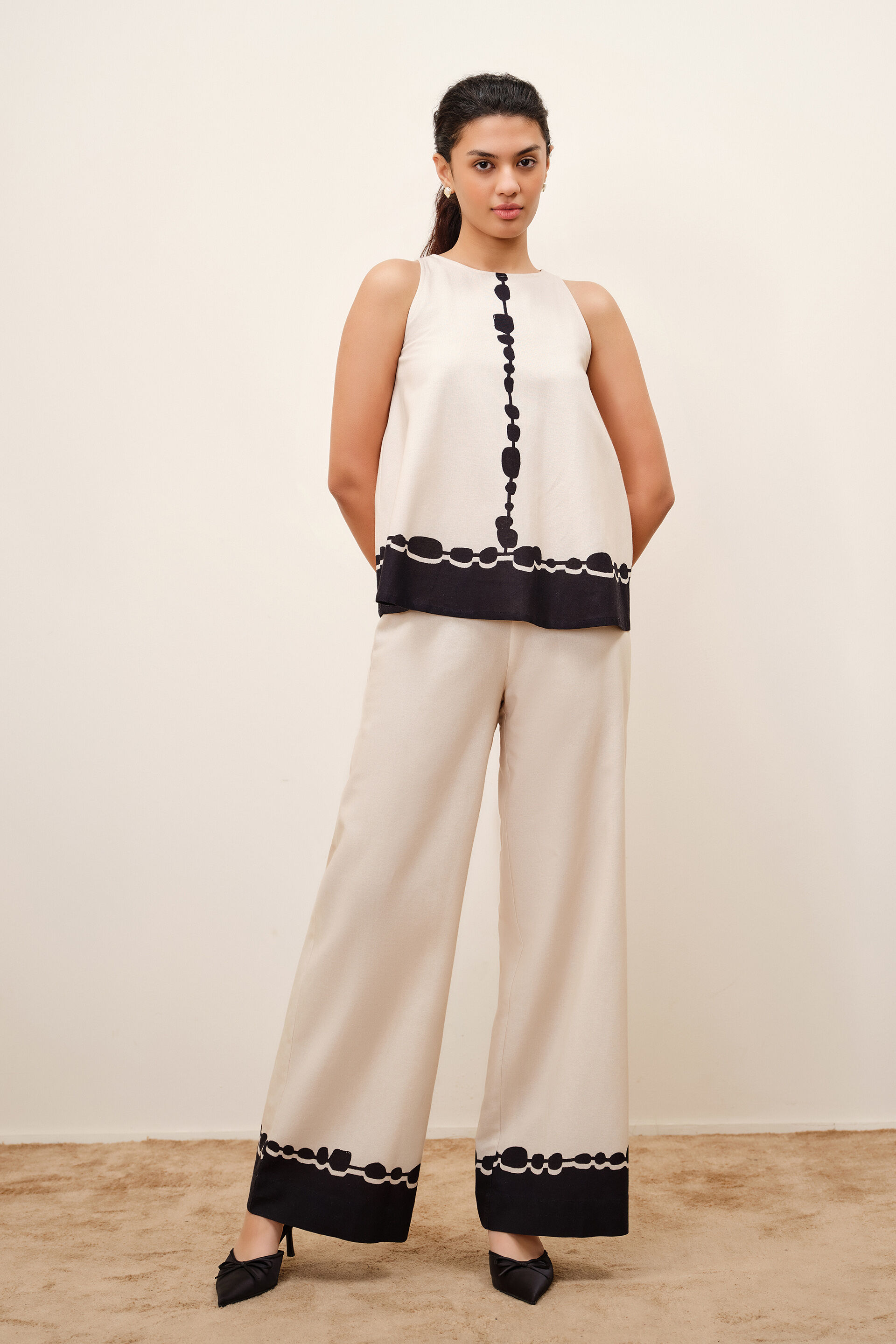 Bernadette Beige Co-ord Set, Beige, image 2