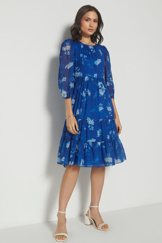 Dive Right In Dress, Blue, image 2
