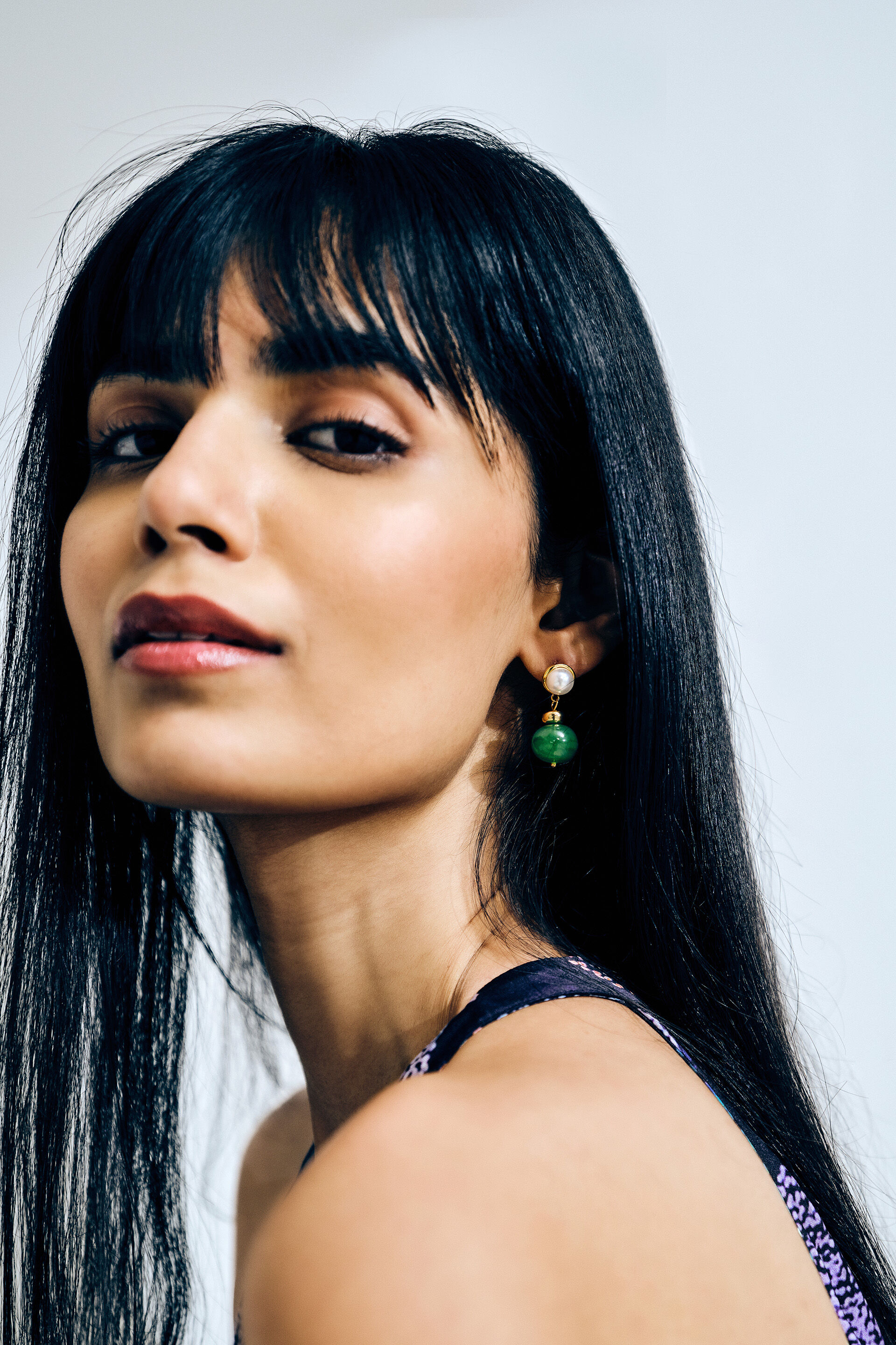 Blue Carnival Modal Dress, Blue, image 2