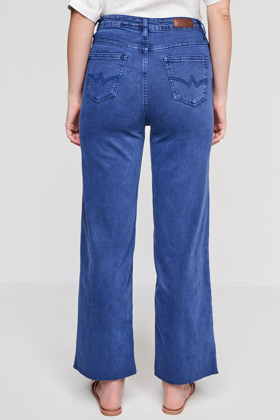 Solid Flared Bottom, Blue, image 4