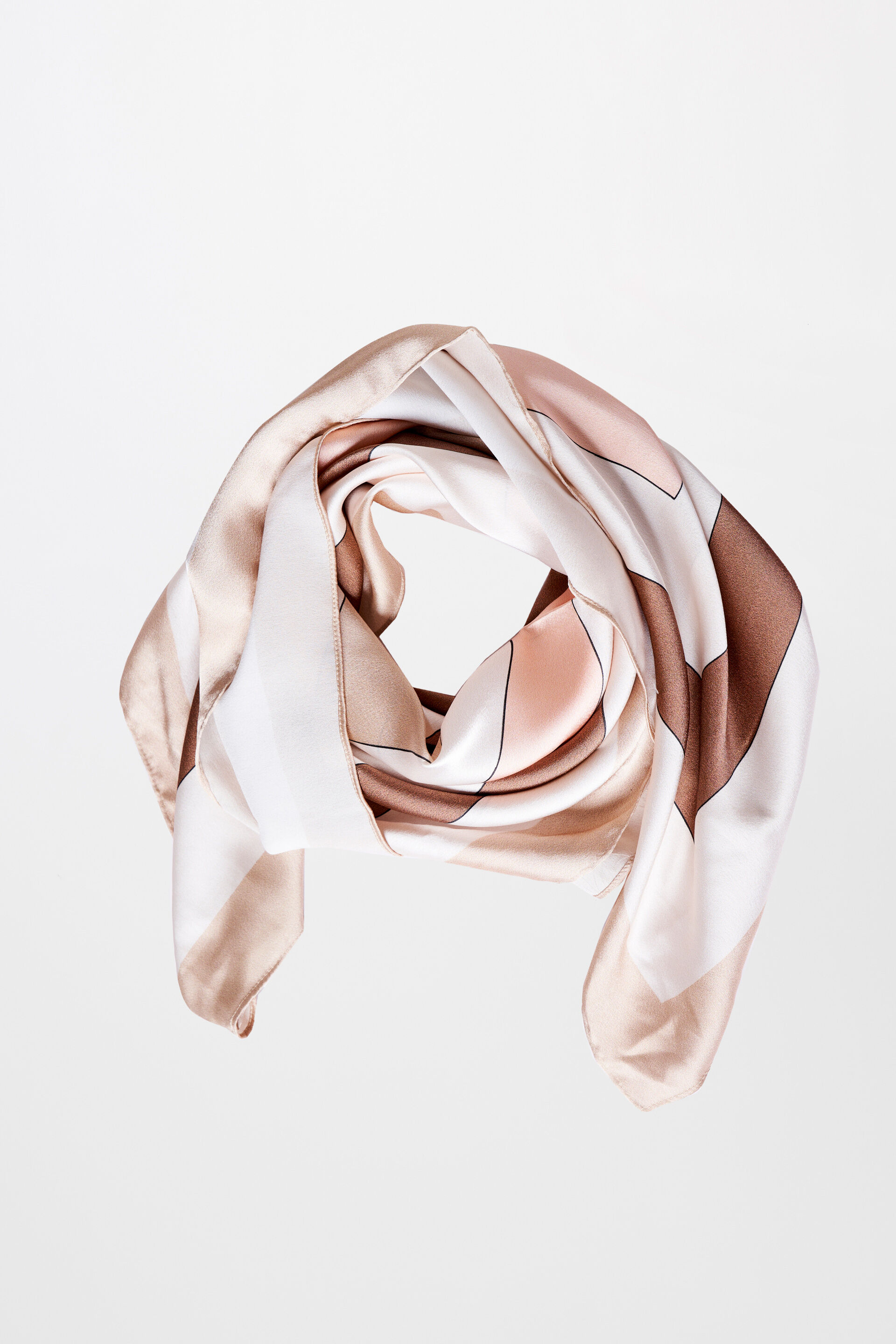 Satin sales scarf online