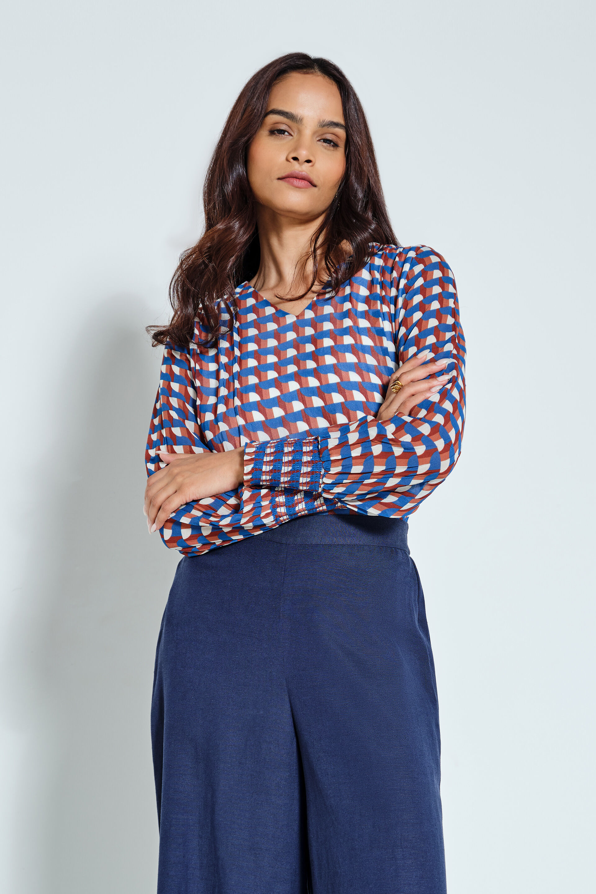 Lirio Top, Brown, image 2