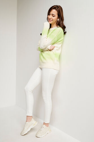 Mint Colour blocked Straight Top, Mint, image 4
