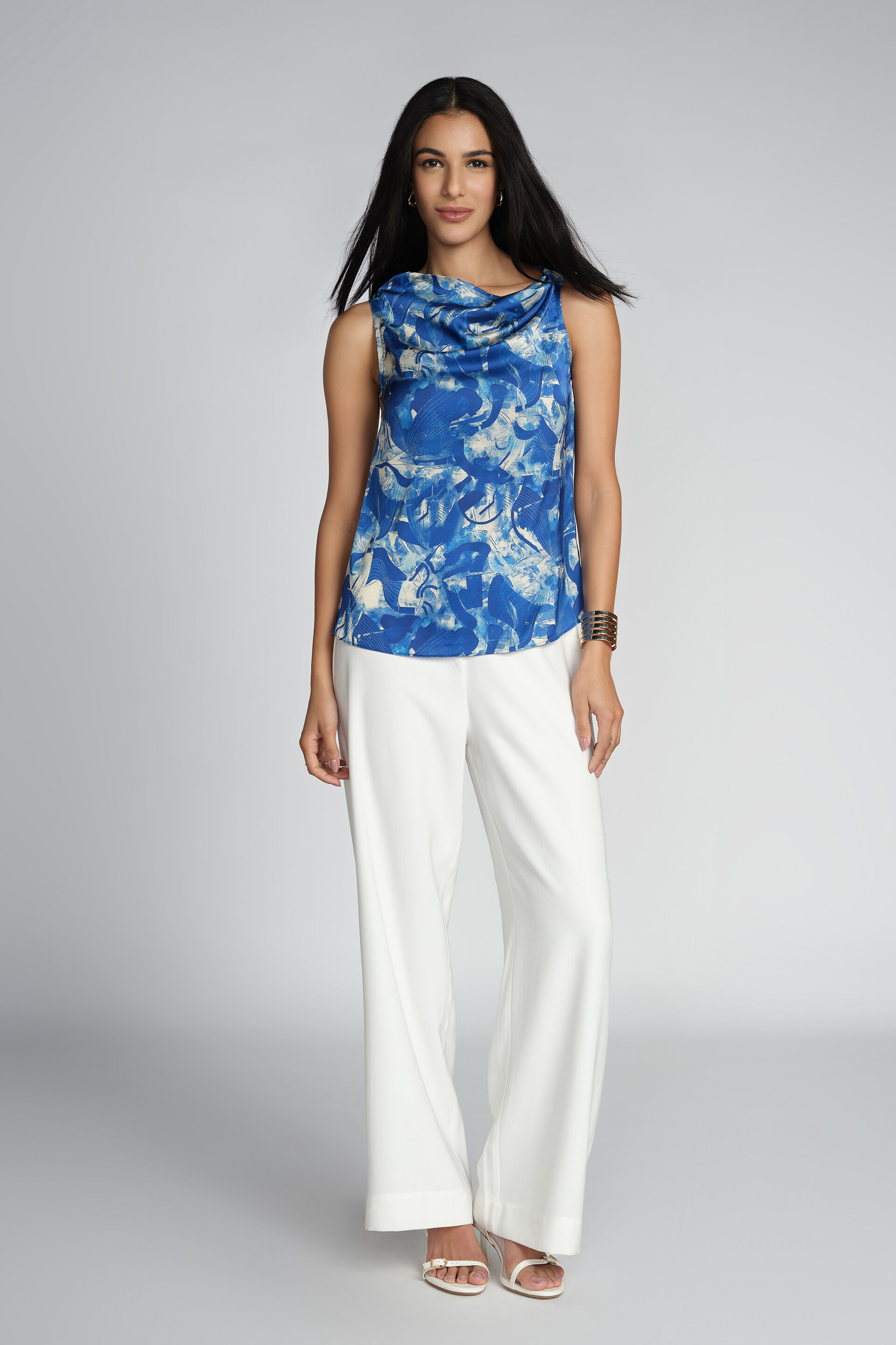 Lagoon Blue Top, Blue, image 2