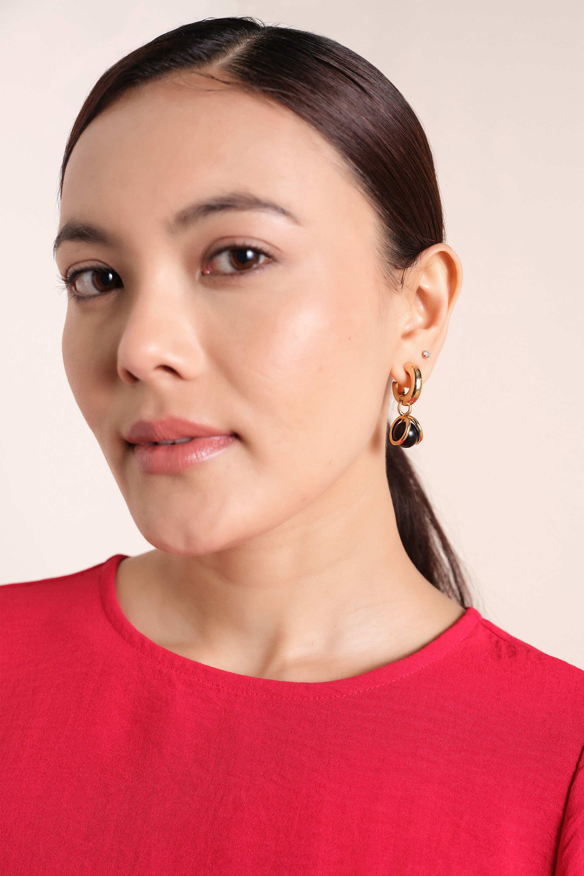 Renata Red Top, Red, image 3