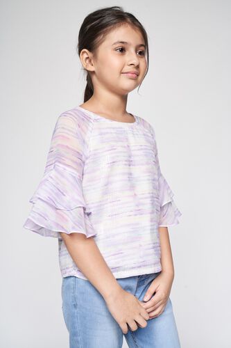 4 - Multi Color Abstract Straight Top, image 4