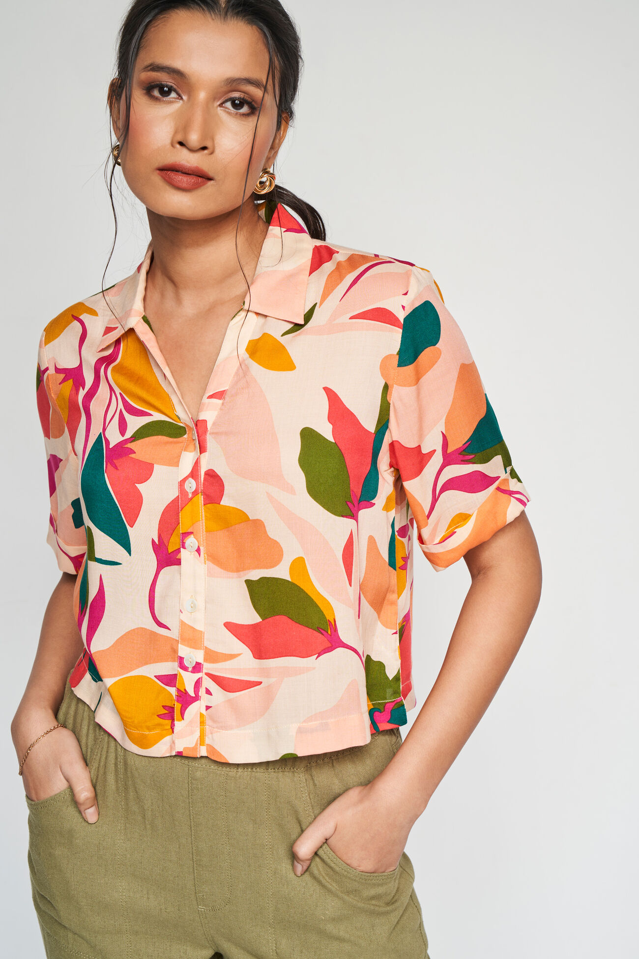 Tropical Bliss Top, Multi Color, image 1