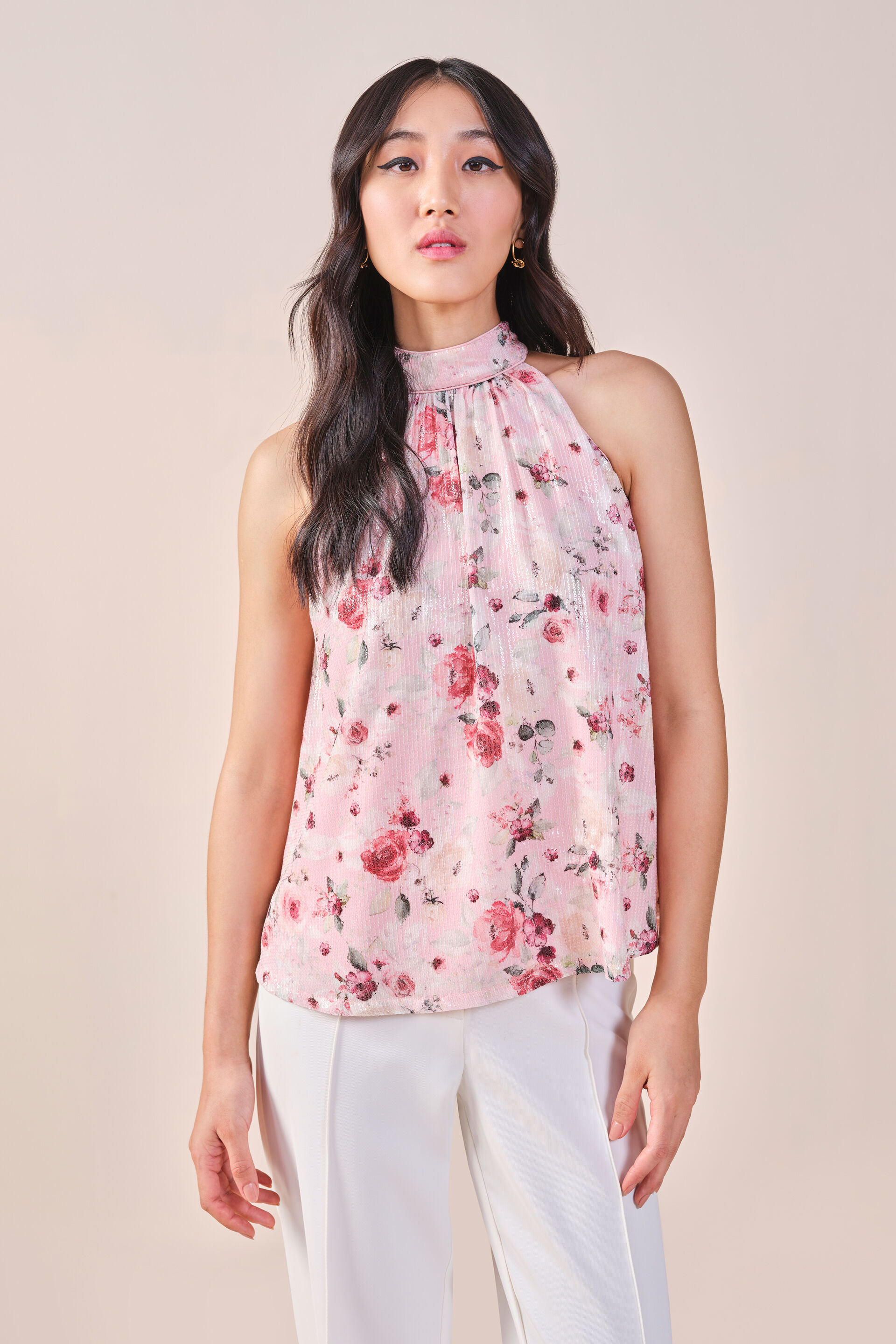 Pink Posey Top, Pink, image 1