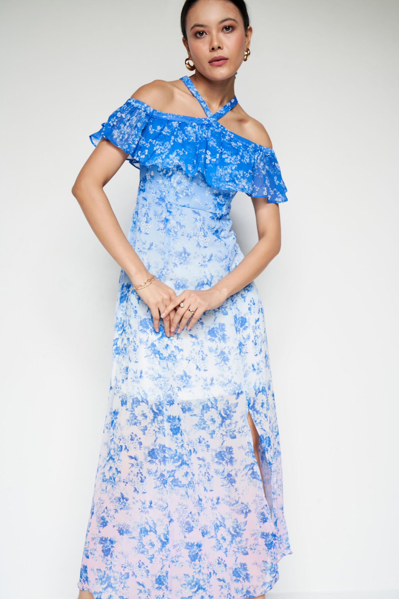 Ombre Love Gown, Blue, image 6