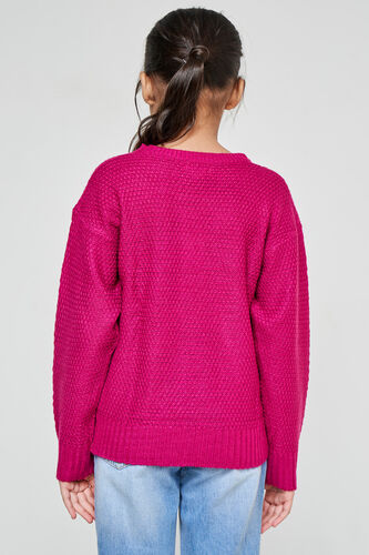 Magenta Straight Top, Magenta, image 5