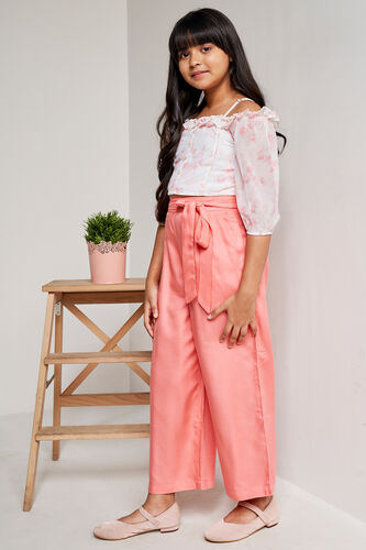 Multi Color Floral Straight Suit, Multi Color, image 4