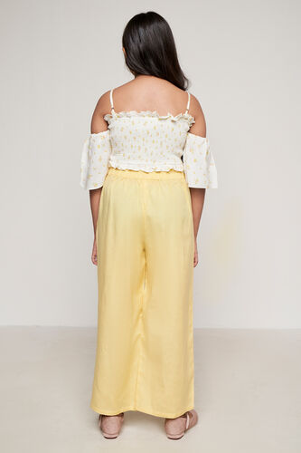 Yellow Floral Straight Set, Yellow, image 10